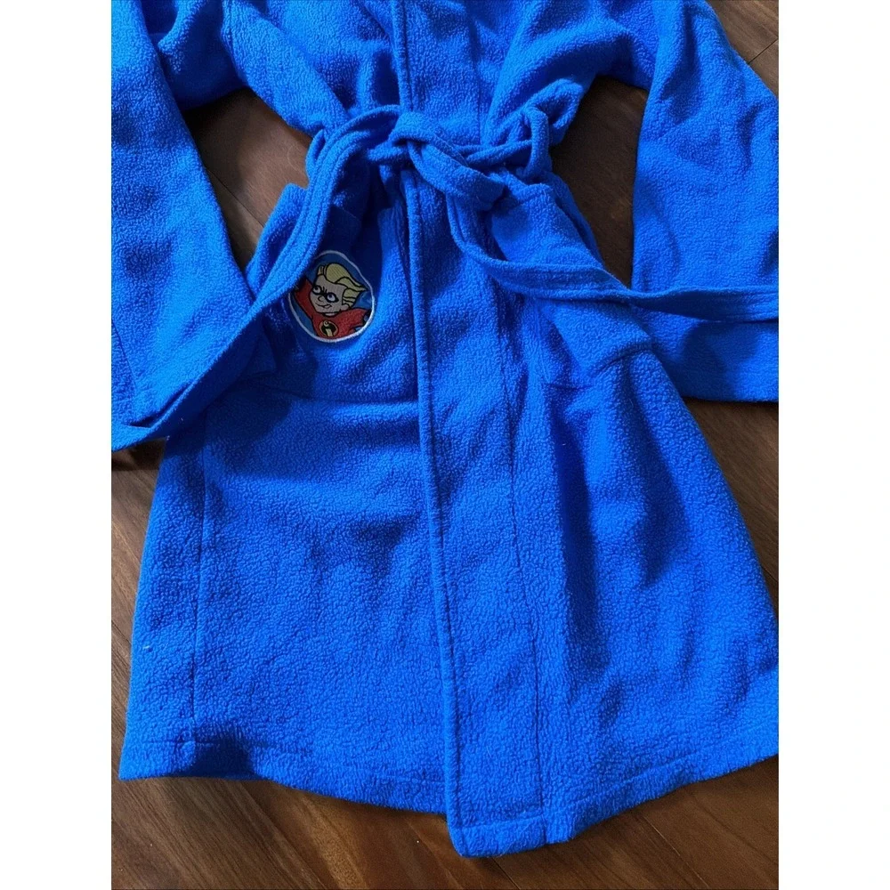 Vintage Disney The Incredibles Dash Boys Bathrobe No Tag See Measurements 5/6